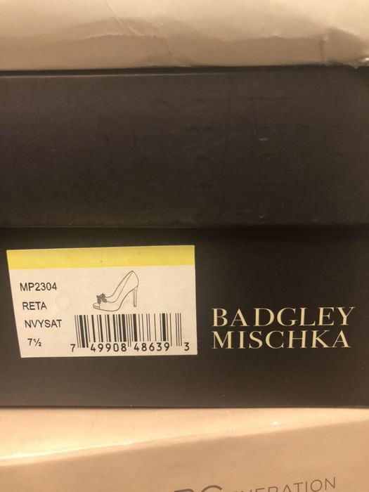 Туфли нарядные бренд Badgley Mischka