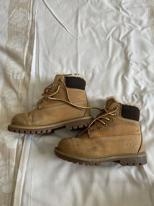 Детские ботинки Timberland на меху