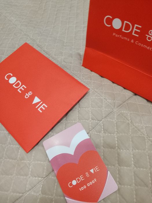 Продам сертификат Code de vie