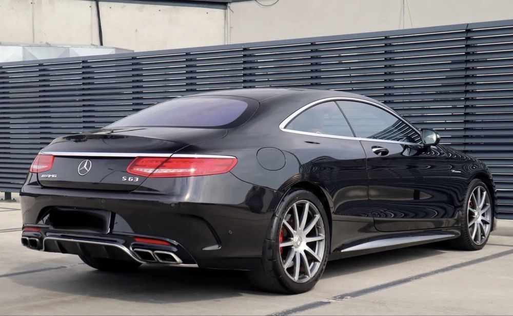 Mercedes S63 AMG 4matic coupe на части
