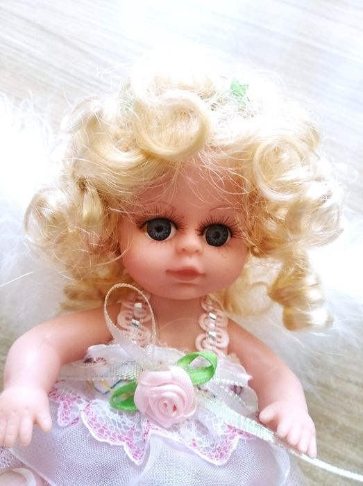 мягкий рюкзак, белая собачка