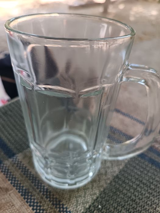 Кружки стеклянные