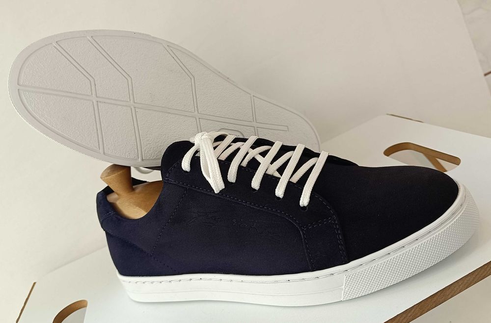 Pantofi sport casual 39.5 40 lucrati manual L. Artigianale NOI piele