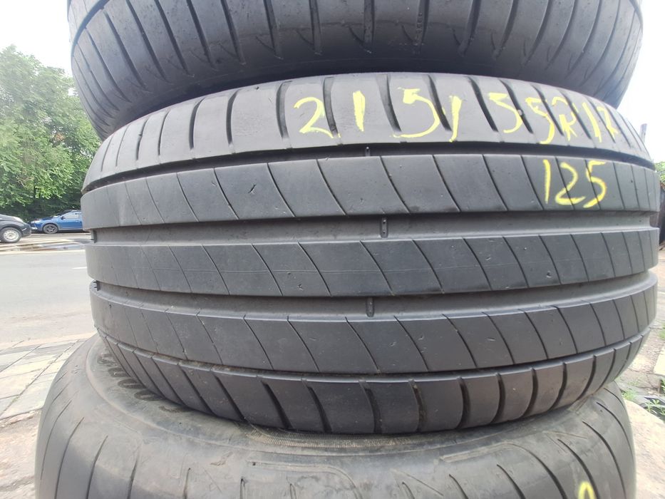 2 anvelope vara 215/55r17 Michelin Montaj Gratuit