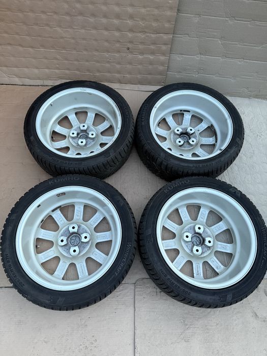 Джанти Peugeot + зимни гуми Kumho 205/45/16