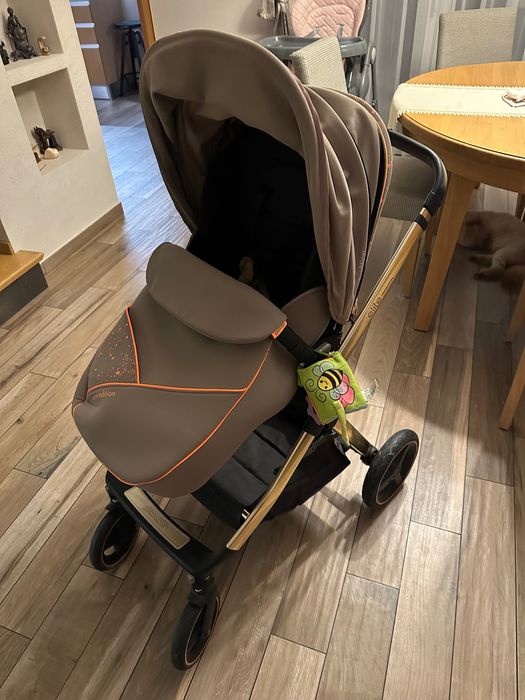 Детска количка Chipolino - Елит, 3 в 1, хумус