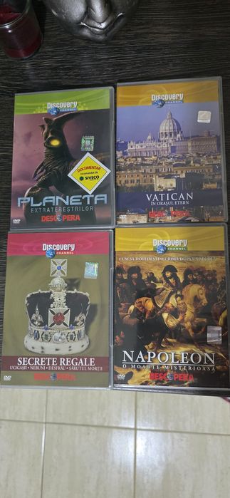 Colecție DVD originală ~50 titluri + Discovery + curs Titi Aur – tot l