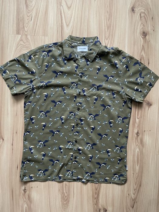 JACK & JONES Originals / мъжка риза къс ръкав М/L