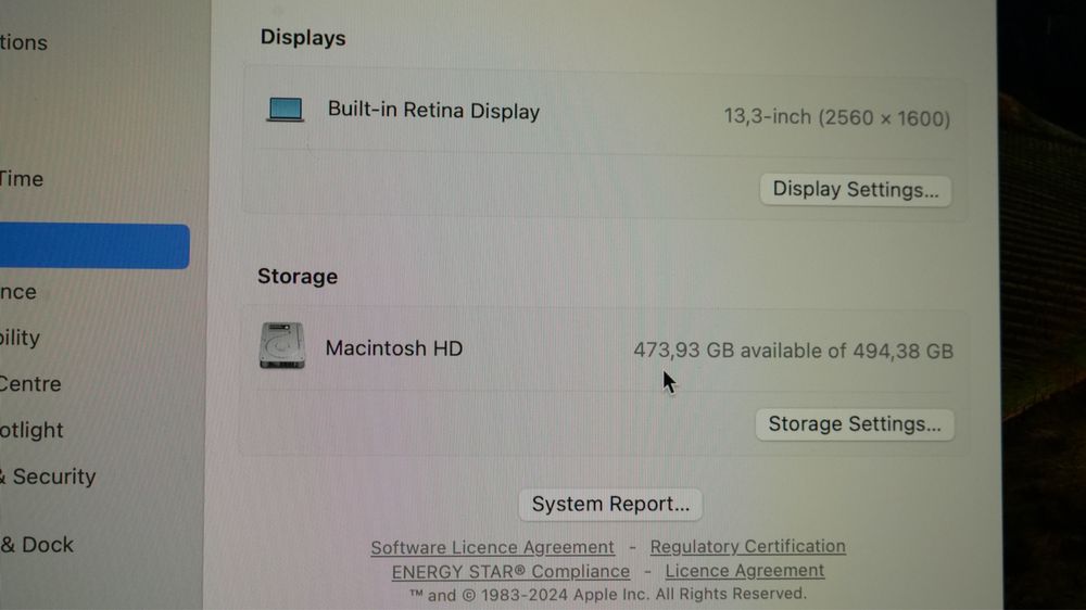 MacBook Pro 13 TouchPad M1 2020