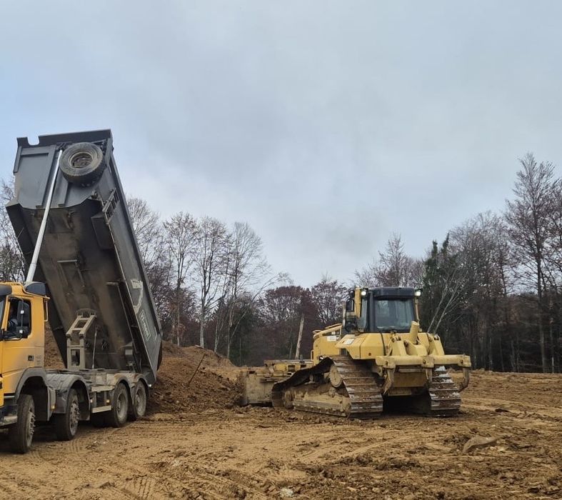 Inchiriez buldozer - Buldozer de inchiriat - scarificare teren