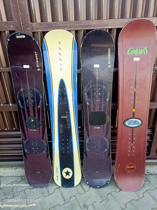 Placa lot placi snowboard și legaturi