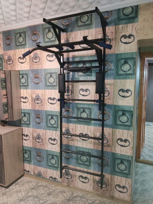 Шведская стенка с турником 3 в 1