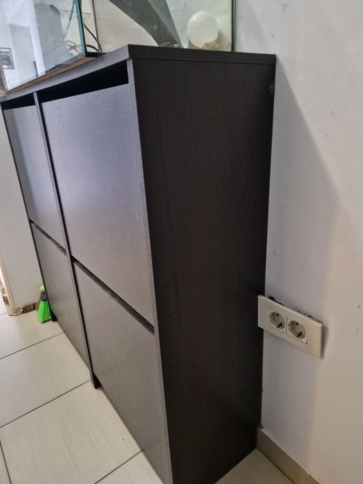 2 dulapuri pentru pantofi IKEA BISSA