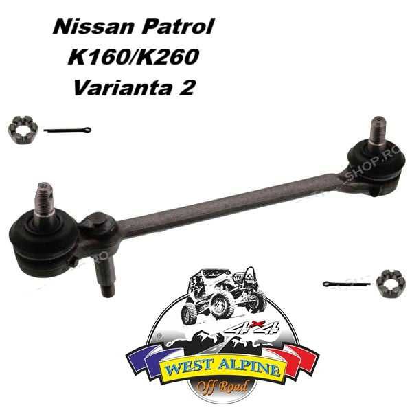 Bara directie Nissan Patrol K160 K260 cu capete de bara incluse