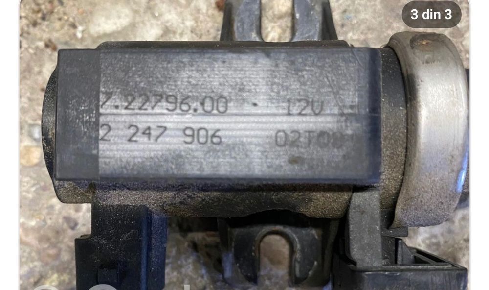 Electrovalvă turbo BMW 2247906 Pierburg 7.22796.00 diesel