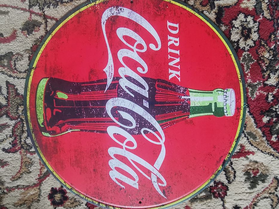 Tablii metalice vintage Fanta Coca Cola