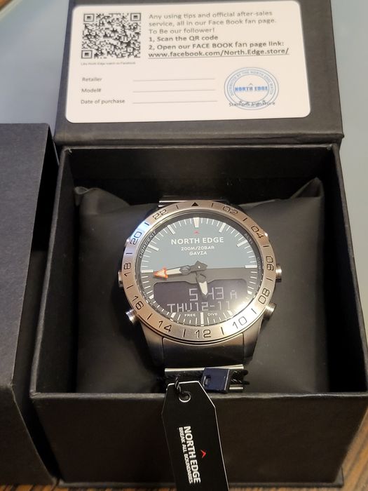 North Edge Gavia 2 - Ceas outdoor avansat - Nou