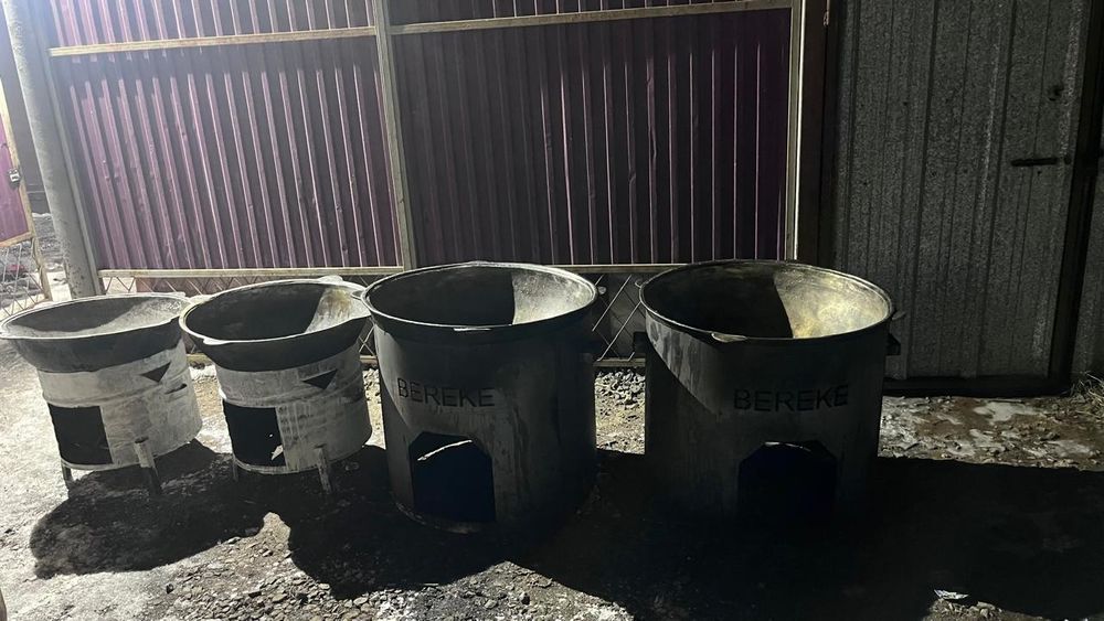 Казан ошак титан горелка