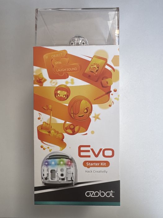 Ozobot Evo Starter Kit – robot educațional programabil – foarte puțin folosit