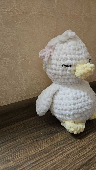 Плетено плюшено пате