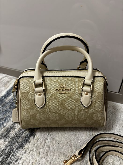 Geantă Coach Mini Bej Noua