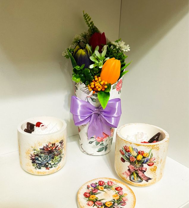 Соевые ароматные свечи