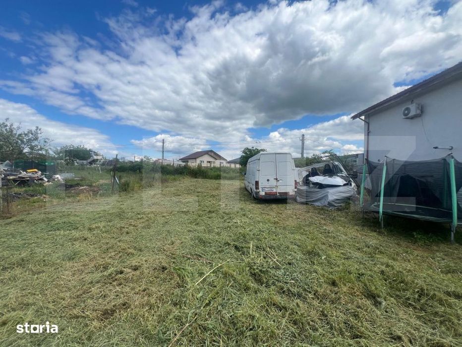 Teren intravilan, 1231 mp, dubla deschidere, zona Preajba