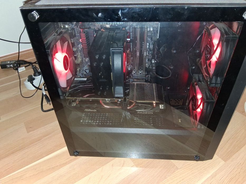 Геймърски компютър AMD Ryzen / RX 6600 / 16 GB RAM / 1 TB SSD