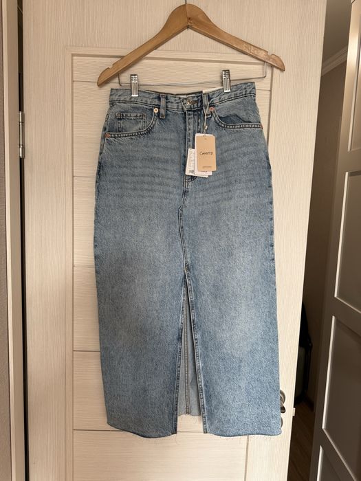 Юбка джинсовая Mango