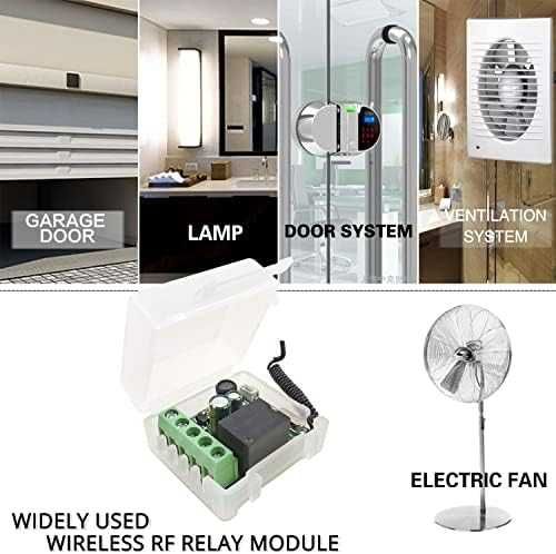 DieseRC 433MHz реле 220V с 2 дистанционни