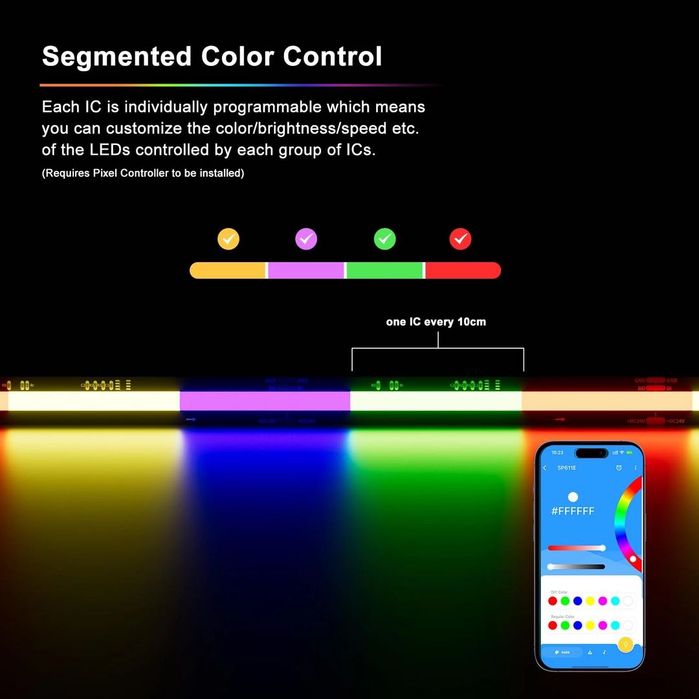 10 метра RGB LED лента