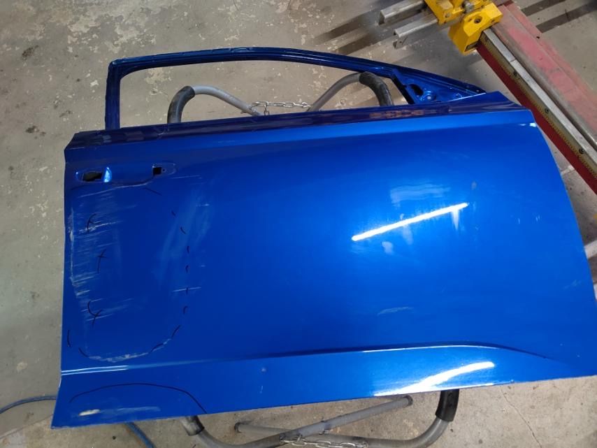 Врата предна дясна за шкода скала