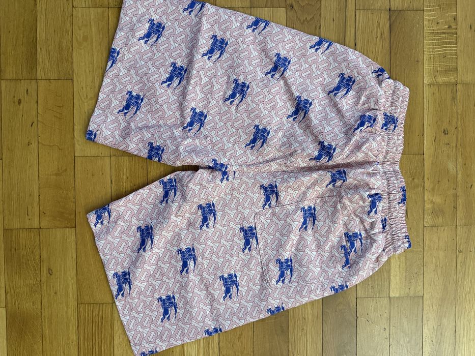 pantaloni scurti burberry