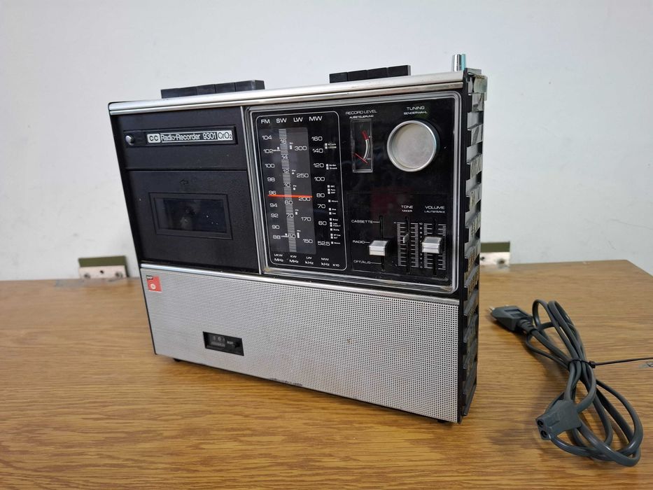 Ретро радио BASF CC Radio-Recorder 9302 CrO2