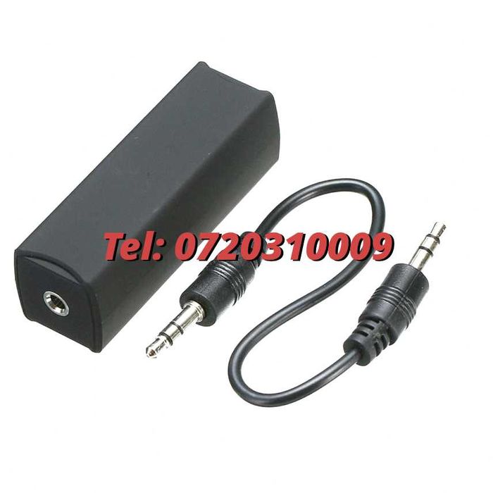 Filtru Anulare Zgomot Audio Noise Cancelation Pentru Conectare Si Redare Audio Pe Echipamente Compatibile Cu Mufa Audio Aux Jack 3.5 Mm
