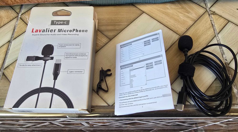 Mikrofon sotiladi, USB C, Type C