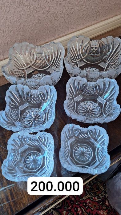 Xrustal chinni idishlar