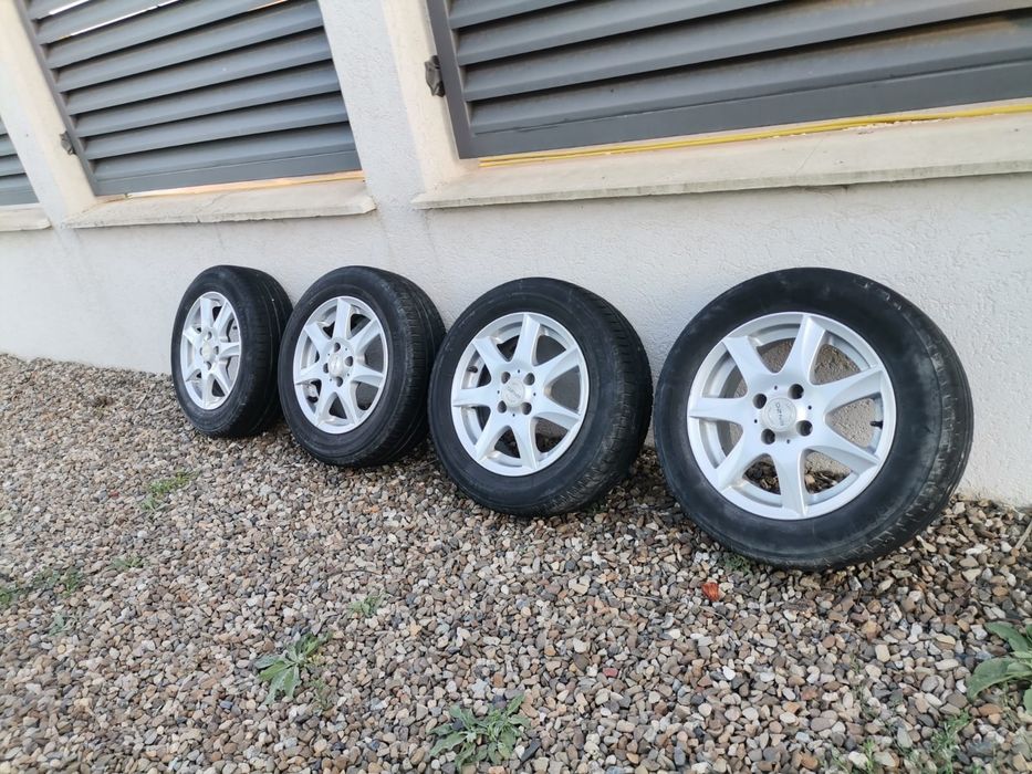 Vând roti jante aliaj 4x100 Volkswagen polo Opel Astra corsa