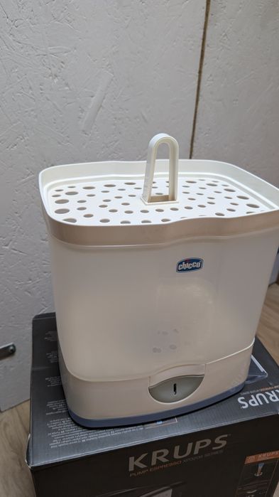 стерилизатор 2в1 Chicco + нагревател за шишета Philips avent + сушилни