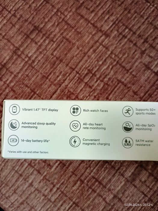 Smart гривна XIAOMI Smart Band 8 Active