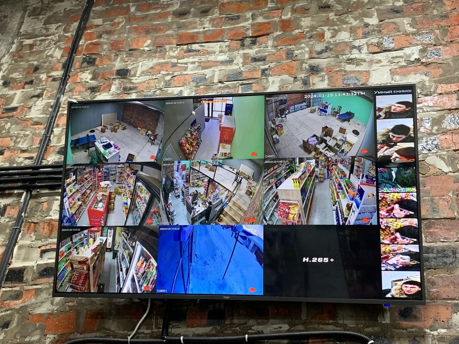 Установка и ремонт камер видеонаблюдения