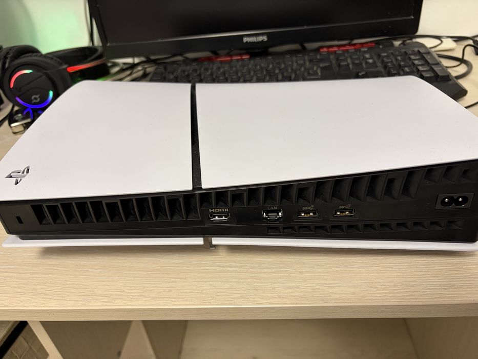 Ps 5 slim, disk edition, 1TB +fc 26