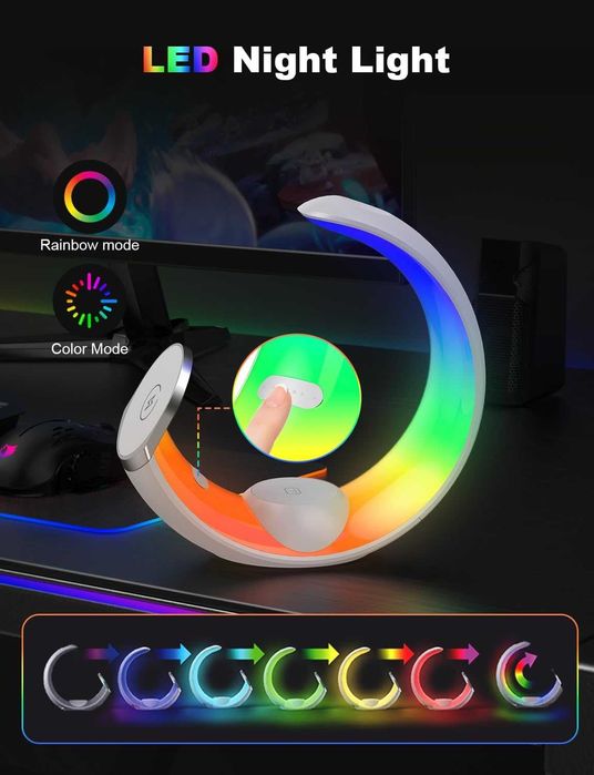 Безжично зарядно устройство VAFOTON 4 в 1