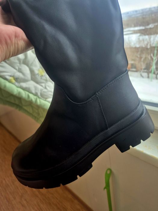 Сапоги зимние длинные