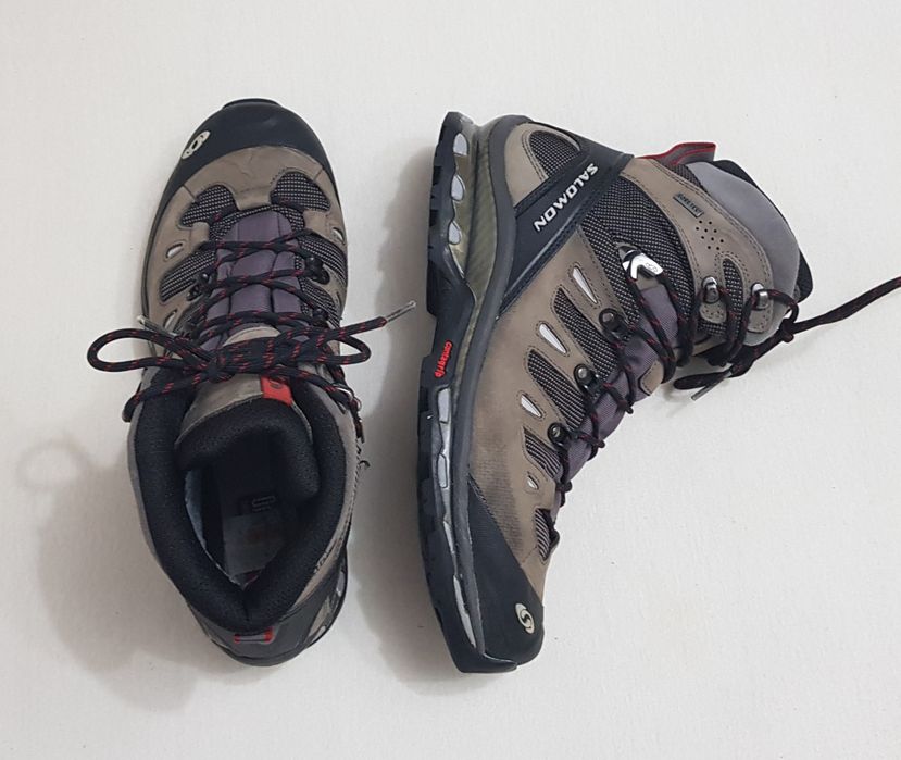 Bocanci Ghete Salomon Quest 4D Gore-Tex din piele pt bărbați Nr 44 2/3