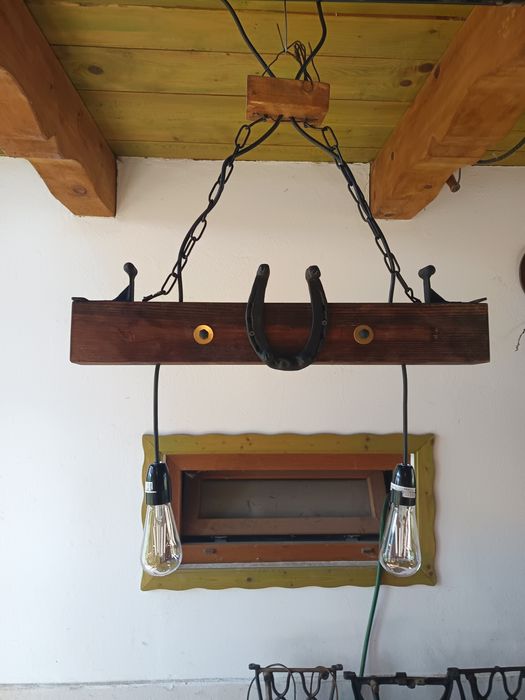 Lustra , lampa artizanala