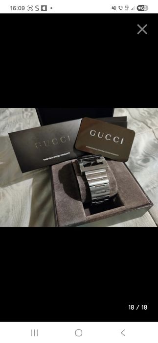 Vand Ceas Gucci G Rectangle