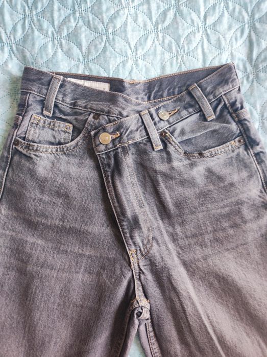 Дънки Zara широк крачол