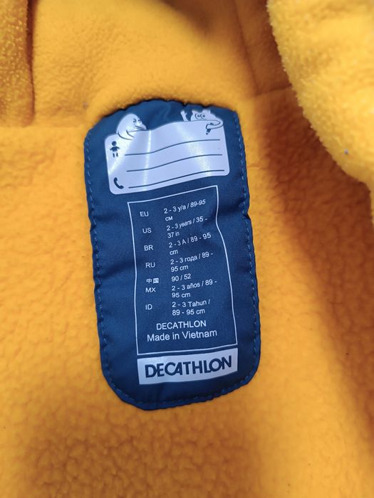 Combinezon Decathlon, 2-3 ani