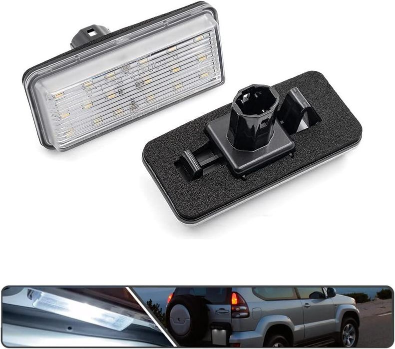 Плафони LED №5065-16 за регистрационен номер Lexus Cruiser Prado J100